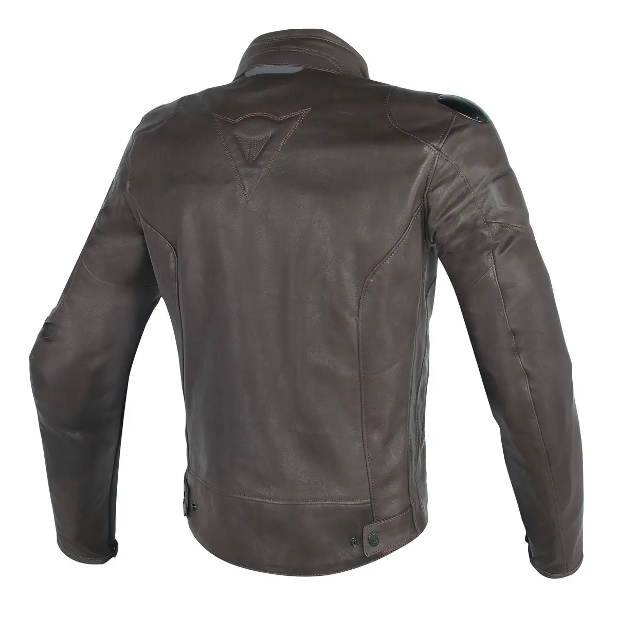 Giacca moto pelle estiva Dainese STREET DARKER traforata Marrone scuro