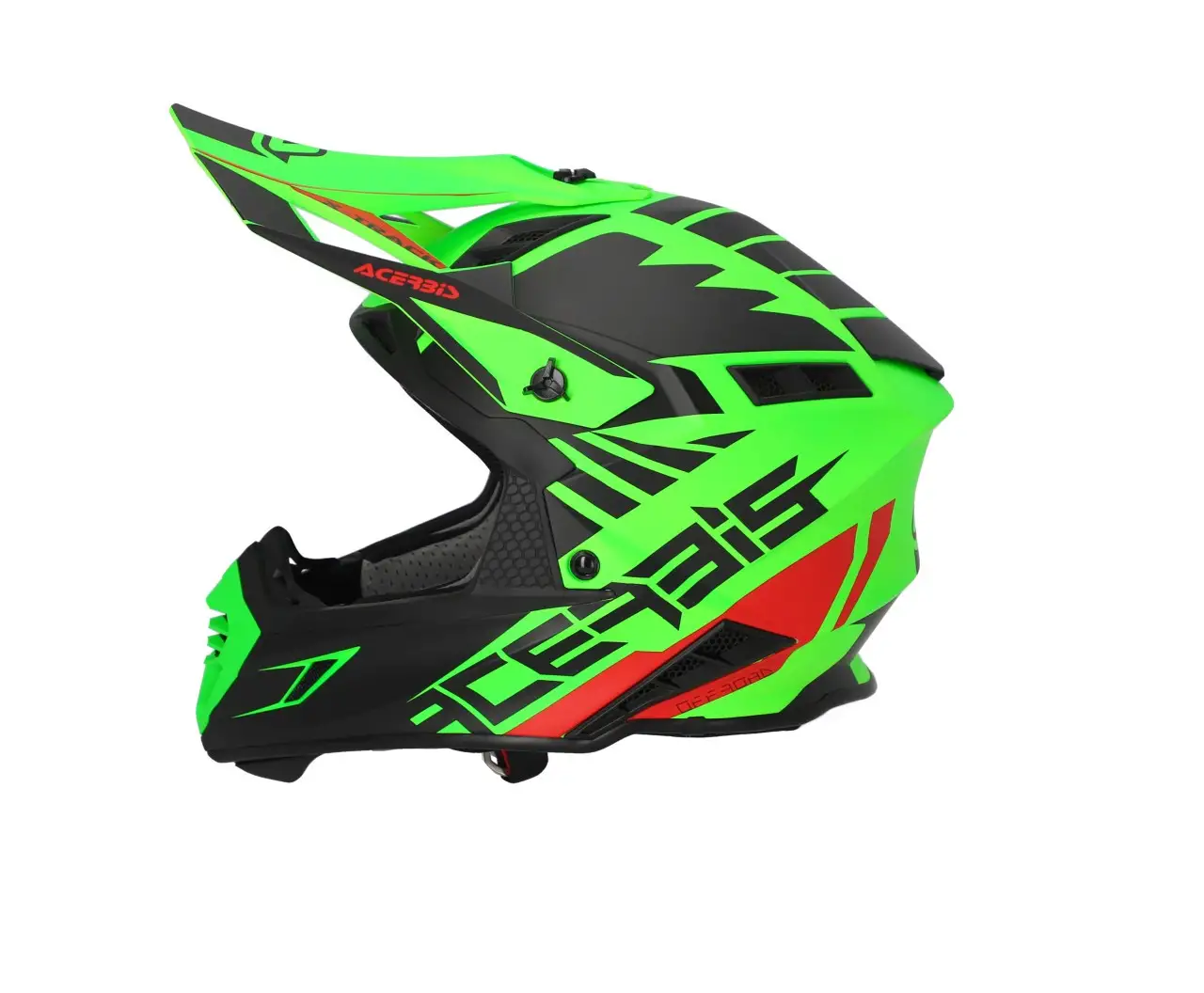 Acerbis Casco Verde Agua CASCO Cross Enduro Super Motard Acerbis X