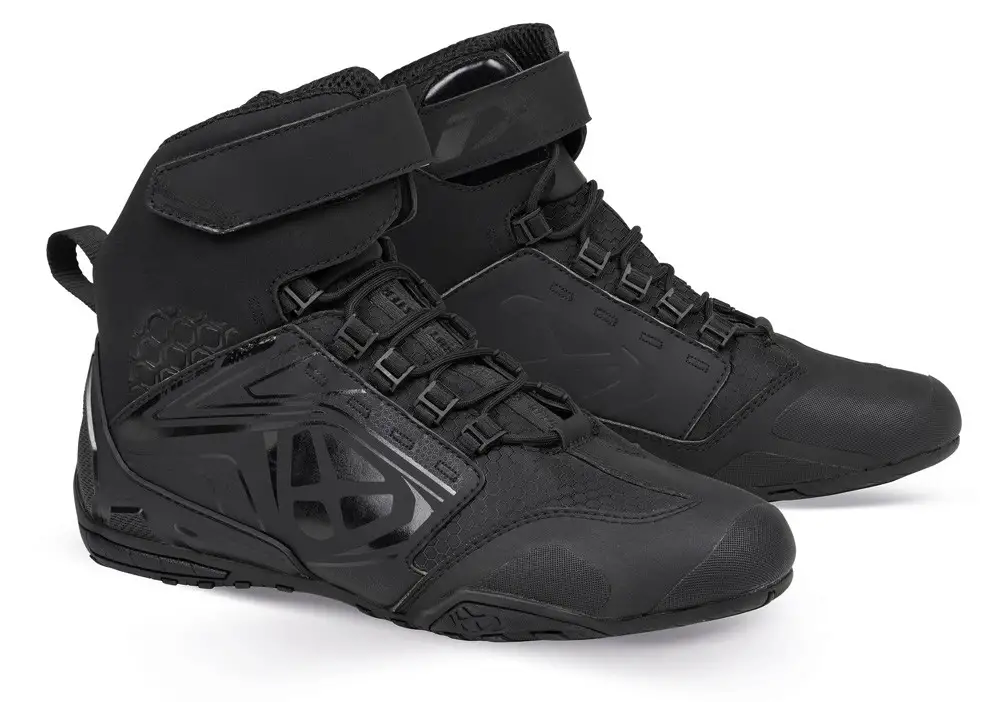 Scarpe moto Ixon Killer WP nero Scarpe Moto Stivali Scarpe Calze ABBIGLIAMENTO MOTO