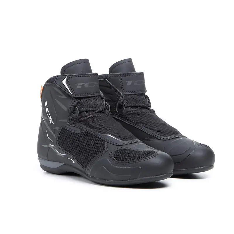 Scarpe moto donna TCX R04D LADY AIR Nero Bianco