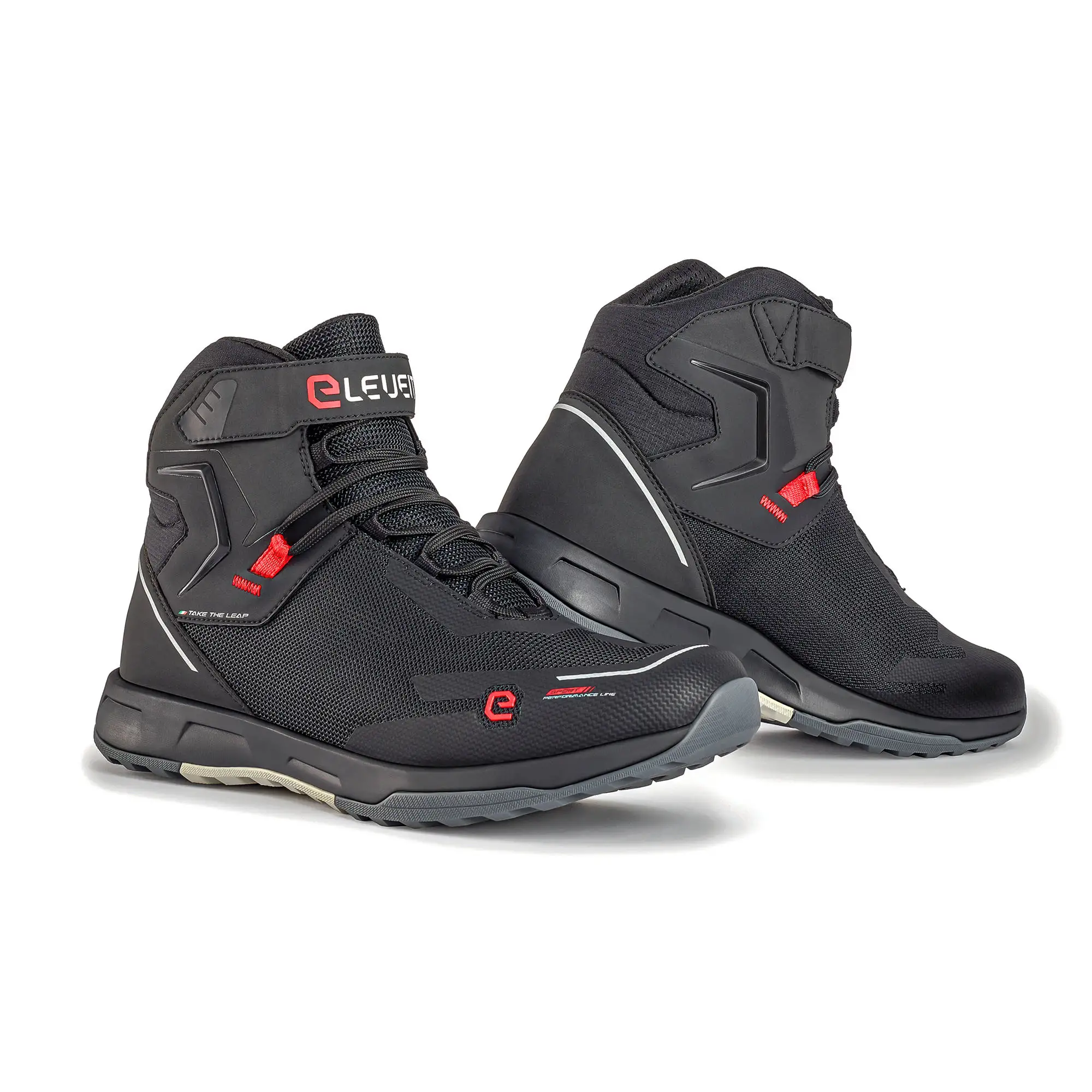 Scarpe moto estive Eleveit NIRVANA AIRTECH Nero