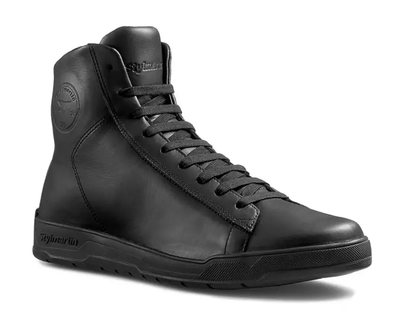 Scarpe moto pelle Stylmartin CORE WP Nero Scarpe Moto Stivali Scarpe Calze ABBIGLIAMENTO MOTO