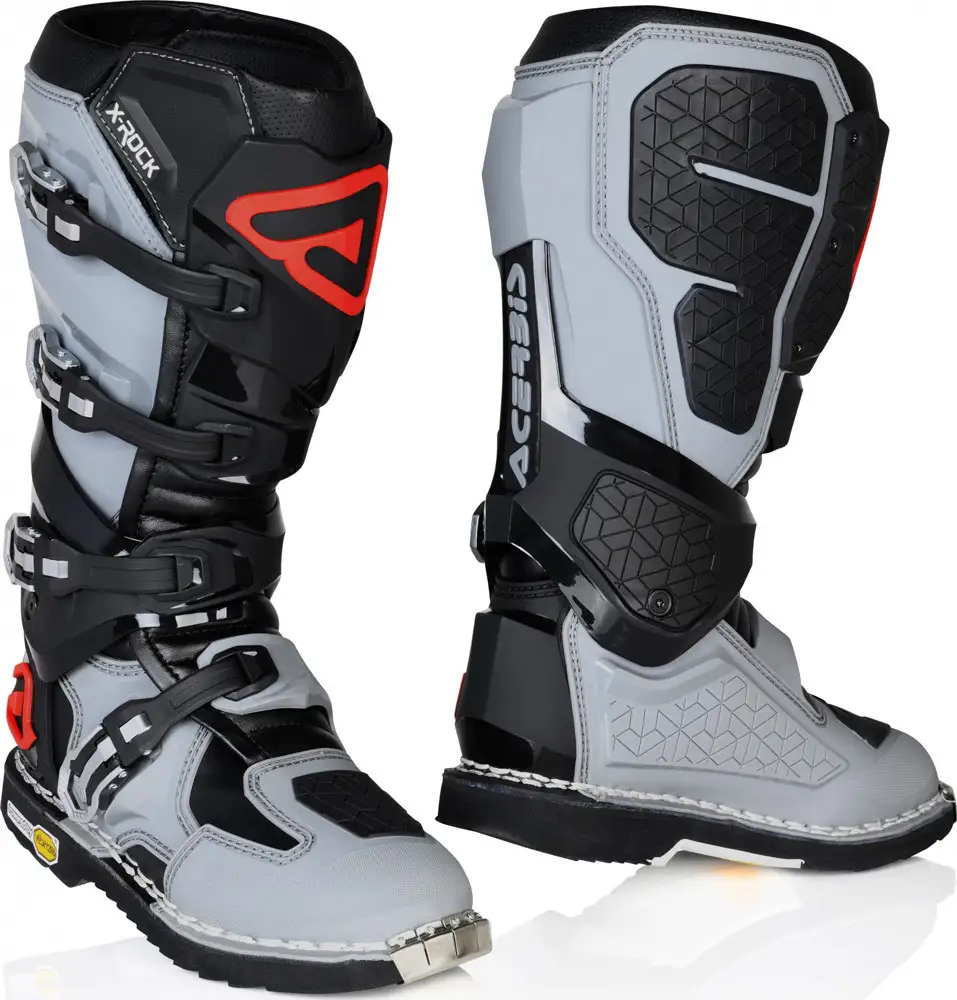 Stivali cross Acerbis X ROCK MM Nero Grigio