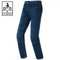 Jeans moto Befast Titans CE Certificati Blu