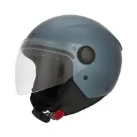 Casco Jet Acerbis Brezza Metallic Blu Scuro