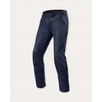 Pantaloni moto estivi Rev'it Eclipse 2 Blu Accorciato