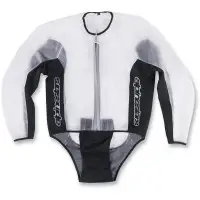 Giacca antipioggia Alpinestars RACING RAIN nero trasparente