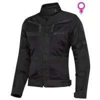 Giacca moto donna touring Befast STEIN Lady CE Certificata 3 strati Nero