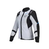 Giacca moto estiva donna Alpinestars ST-2 Air Grigio Ghiaccio Nero