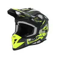 Casco Cross Acerbis Linear Giallo