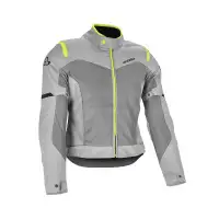 Giacca Moto Estiva Donna Acerbis Ramsey Vented 2.0 Grigio Giallo