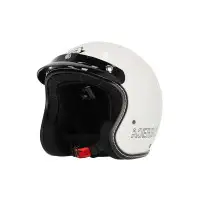 Casco Jet Acerbis Skodela Bianco