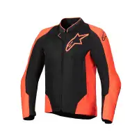 Giacca Alpinestars Viper Air V4 Rosso Fluo Nero