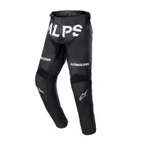 Pantaloni cross bambino Alpinestars RACER FOUND Nero