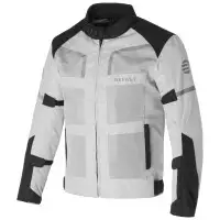 Giacca moto touring Befast STEIN CE Certificata 3 strati Nero Grigio