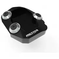 Base d'appoggio cavalletto Isotta MOTO GUZZI V100 MANDELLO S Nero