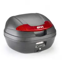 Bauletto Givi E340 VISION Catadiottri Rossi