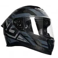 Casco Integrale Befast Eagle Carbon in Carbonio Chiusura Micrometrica Active Grigio