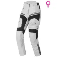 Pantaloni moto touring donna Befast KLIMA PANT Lady CE Certificati 3 strati Nero Grigio