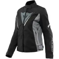 Giacca moto donna Dainese Veloce D-Dry Nero Grigio Carbone Bianco