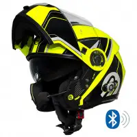 Casco modulare Befast GLOBAL CONNECT II Giallo Nero