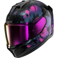 Casco integrale Shark D-SKWAL 3 MAYFER Nero Viola Glitter 