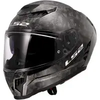 casco integrale LS2 Dragon Forged in carbonio lucido