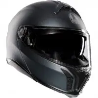 Casco Modulare AGV Tourmodular In Carbonio Ardesia Grigio Opaco