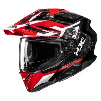 casco adventure Hjc Rpha 60 Dakar rosso