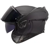 casco convertibile LS2 Advant 2 in carbonio nero opaco