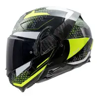 casco convertibile LS2 FF910 Advant 2 in carbonio giallo