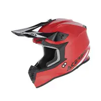 Casco Cross Acerbis Linear Rosso