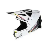 Casco Cross Acerbis T711 In Fibra Bianco