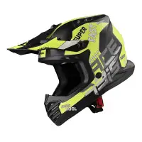 Casco Cross Bambino Acerbis Profile Junior Nero Giallo