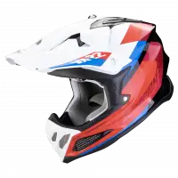 Casco cross Scorpion VX 22 AIR BETA Nero Rosso Bianco