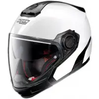 Casco crossover Nolan N40-5 GT 06 Special N-Com Bianco puro doppia omologazione