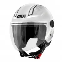 Casco demi-jet Givi 11.7B Bianco Lucido