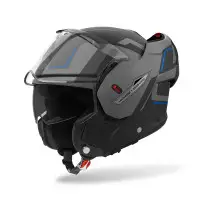 casco flip-up Airoh Mathisse 2 blu opaco