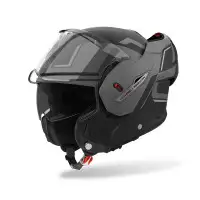 casco flip up Airoh Mathisse 2 grigio opaco