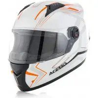 Casco integrale Acerbis FS-807 Bianco Arancio