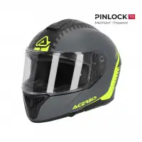 Casco integrale Acerbis KRAPON 2206 Grigio Giallo