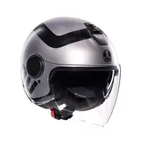 casco integrale Agv Eteres grigio opaco nero
