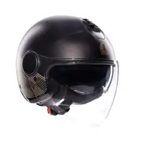 casco integrale AGV Eteres Ponza nero bronzo