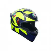 Casco integrale AGV K1 S  E2206 SOLELUNA 2018 Giallo blu