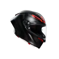 casco integrale AGV Pista GP RR Intrepido matt carbon nero rosso