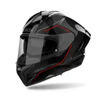 casco integrale Airoh Matryx Carbon lucido