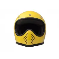 Casco integrale DMD SEVENTYFIVE giallo lucido