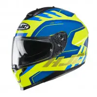 Casco integrale HJC C70 KORO MC3H Blu Giallo