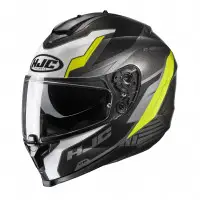 Casco integrale HJC C70 SILON MC3H Titanio Bianco Giallo