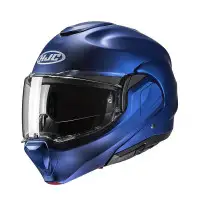 casco integrale HJC F100 blu opaco